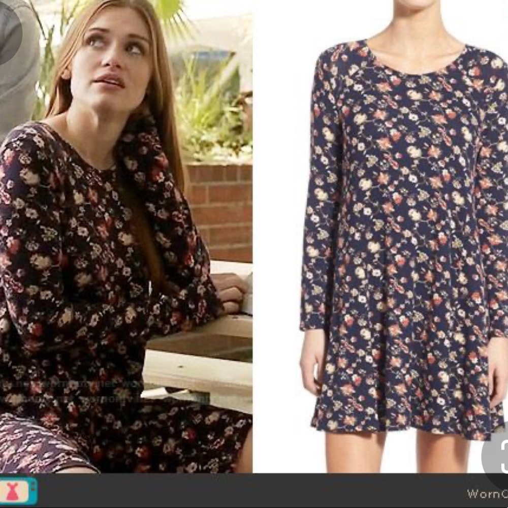 MAJOR ISO Lydia Martin Lush Floral Dress